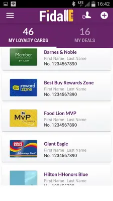 Fidall android App screenshot 2
